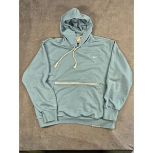 Nike Hoodie Dri-Fit XXL Pullover Sweatshirt Swoosh Pocket With Zipper Y2K